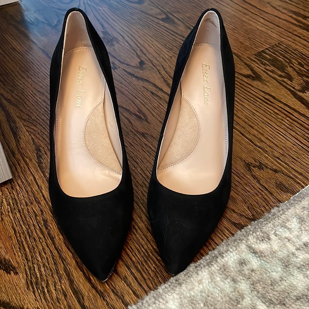 Black 2 1/2” heels